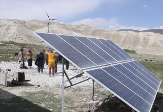 Design, Supply, Delivery, Installation of Solar PV Mini Grid System with Wind Hybrid System at Upper   Mustang, Chumjung